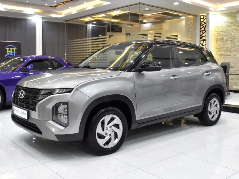 2024 Hyundai Creta Comfort 4 Cylinders Petrol Engine Silver Black Crossover GCC Specs