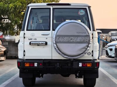 2026 Toyota Land Cruiser 70 LC76 LX HARDTOP 5DOOR 4.0L V6 Engine White Brown SUV
