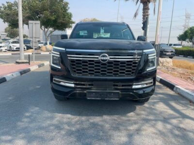 2026 Nissan LE Titanium 3.5 Litres 6 Cylinders Twin Turbo Petrol Engine Black Red SUV GCC