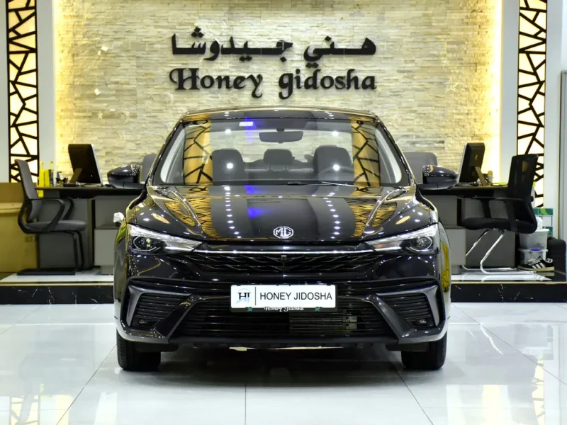2025 MG MG5 Comfort 4 Cylinders Petrol Engine Black Beige Sedan GCC Specs Automatic