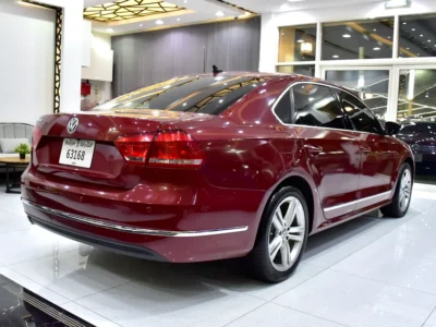 2016 Volkswagen Passat SEL 1.8-liter Turbocharged 4-cylinder Engine Red Beige Sedan GCC