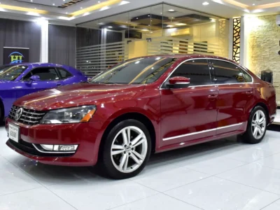 2016 Volkswagen Passat SEL 1.8-liter Turbocharged 4-cylinder Engine Red Beige Sedan GCC