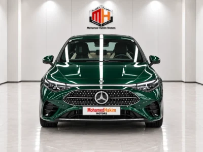 2027 MERCEDES-BENZ CLA 200 AMG 1.3L 4 Cylinders Petrol Engine Green Black Sedan GCC