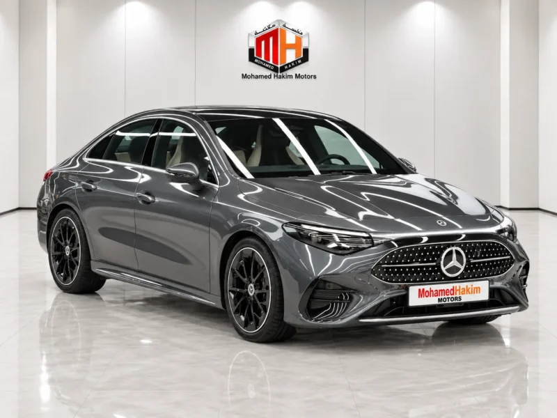 2027 MERCEDES-BENZ CLA 200 AMG 1.3L 4 Cylinders Petrol Engine Grey Black Sedan GCC