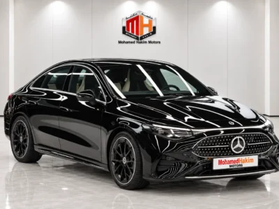 2027 MERCEDES-BENZ CLA 200 AMG 1.3L 4 Cylinders Petrol Engine Black Sedan GCC Specs