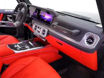 2027 MERCEDES-BENZ AMG G63 MANUFAKTUR EDITION 4.0L V8 Engine 4WD Black Red SUV