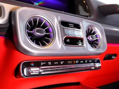2027 MERCEDES-BENZ AMG G63 MANUFAKTUR EDITION 4.0L V8 Engine 4WD Black Red SUV