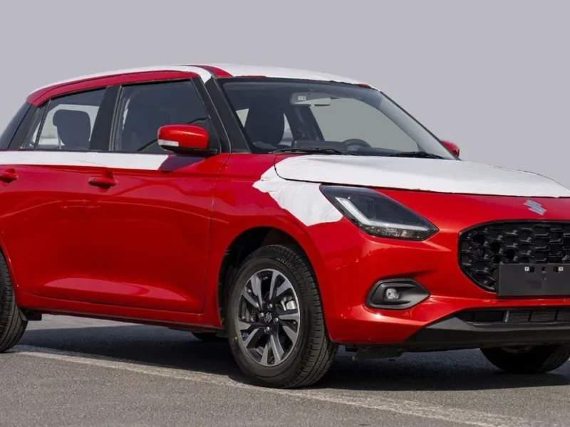 2026 SUZUKI SWIFT 1.2 Litres 3 Cylinders PETROL Engine Red Black Hatchback GCC Specs