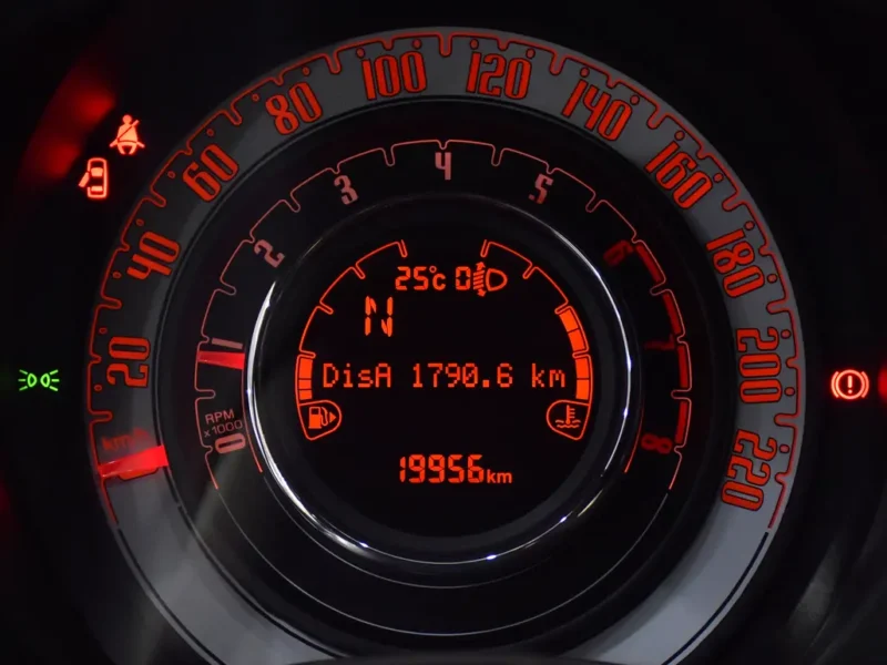 2024 Fiat 500 Dolcevita 1.4-liter 4-Cylinder Petrol Engine White Black Hatchback GCC Specs