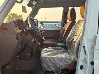 2026 Toyota Land Cruiser 70 LC76 LX HARDTOP 5DOOR 4.0L V6 Engine White Brown SUV