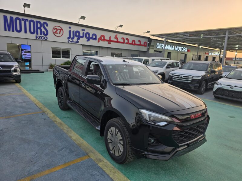 2027 ISUZU D-MAX GT 3.0 Litres TURBO DIESEL 4 Cylinders Engine Black Pickup Truck GCC