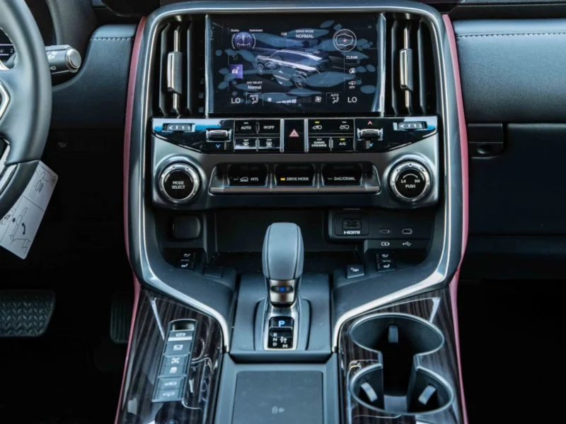2026 Lexus LX700h Signature 3.5L Twin‑Turbo V6 Hybrid Engine Black Red SUV GCC Specs