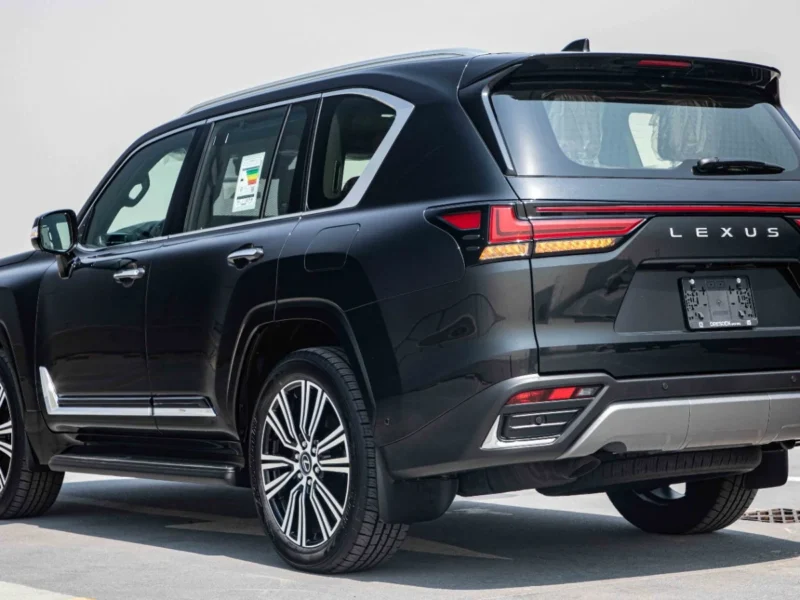 2026 Lexus LX700h Signature 3.5L Twin‑Turbo V6 Hybrid Engine Black Red SUV GCC Specs