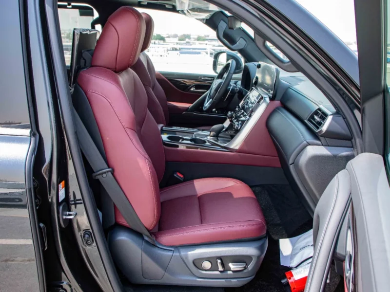 2026 Lexus LX700h Signature 3.5L Twin‑Turbo V6 Hybrid Engine Black Red SUV GCC Specs