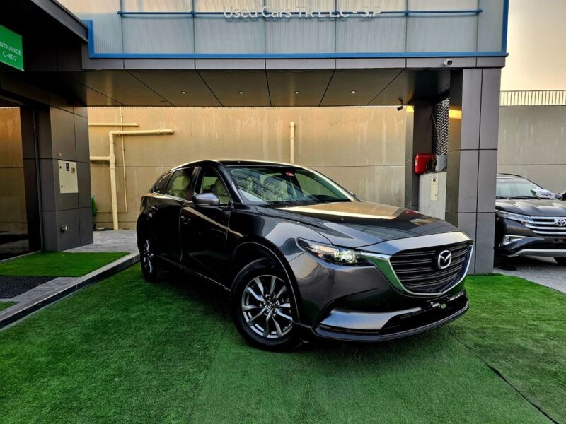 2022 Mazda CX-9 GT 2.5 Litres 4 Cylinders Petrol Engine Grey Beige SUV GCC Specs