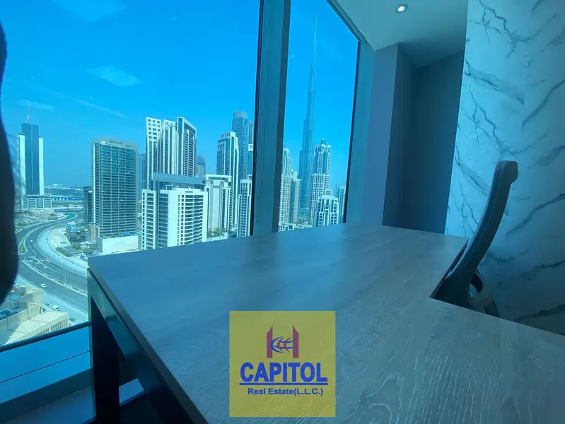 120 sqft Office Virtual Ejari With All Inspection and Office Spaces Available At Business Bay (BK)