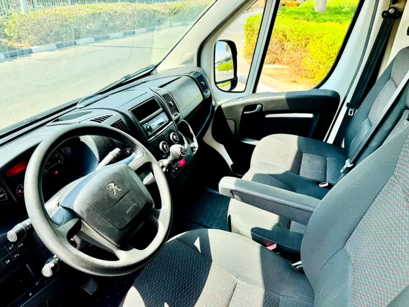2023 Peugeot Boxer L4H3 2.0 Litres 4 Cylinders Diesel Engine White Black Van GCC Specs