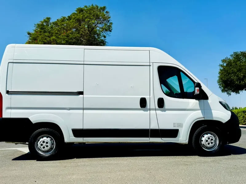 2023 Peugeot Boxer L4H3 2.0 Litres 4 Cylinders Diesel Engine White Black Van GCC Specs