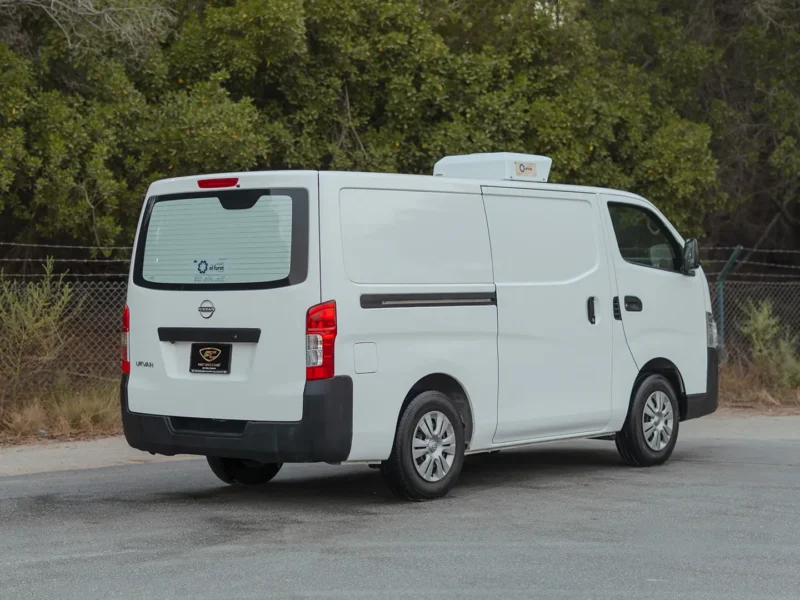 2023 Nissan Urvan Standard Roof 2.5 Litres 4 Cylinders Petrol Engine AT White Grey Chiller Van