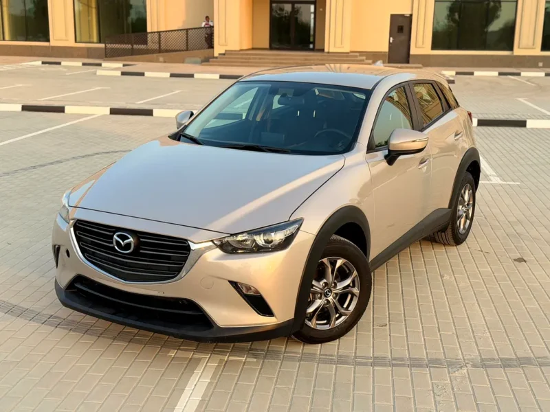 2024 Mazda CX-3 GS 4 Cylinders Petrol Engine Silver Black Crossover GCC Specs Automatic