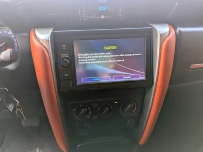 2021 Toyota Fortuner EXR 2.7 Litres 4-Cylinder Petrol Engine Black Orange SUV GCC Specs