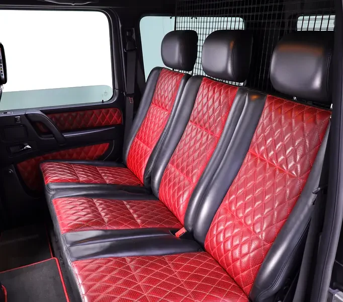 2015 Mercedes-Benz G-Class G 63 AMG 4.0L V8 Biturbo Engine Black Red SUV GCC Specs