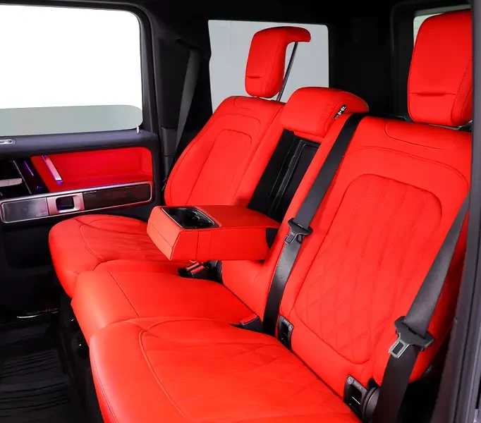 2027 Mercedes-Benz G-Class G 63 AMG 4.0L V8 Biturbo Engine Black Red SUV CARBON INTERIOR