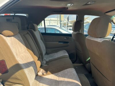 2014 Toyota Fortuner GXR 4.0 Litres V6 Petrol Engine White Beige SUV GCC Specs