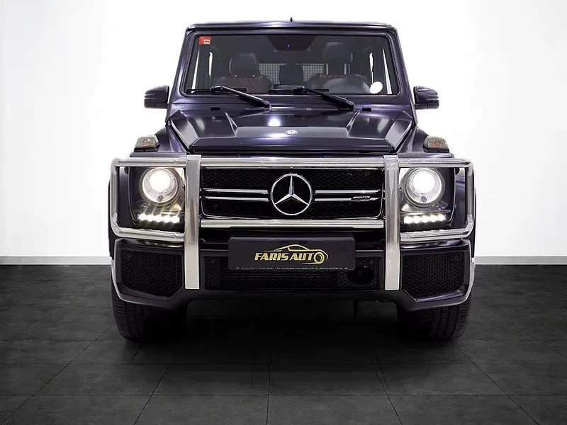 2015 Mercedes-Benz G-Class G 63 AMG 4.0L V8 Biturbo Engine Black Red SUV GCC Specs