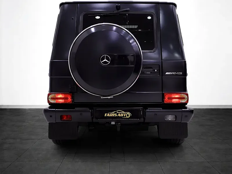 2015 Mercedes-Benz G-Class G 63 AMG 4.0L V8 Biturbo Engine Black Red SUV GCC Specs