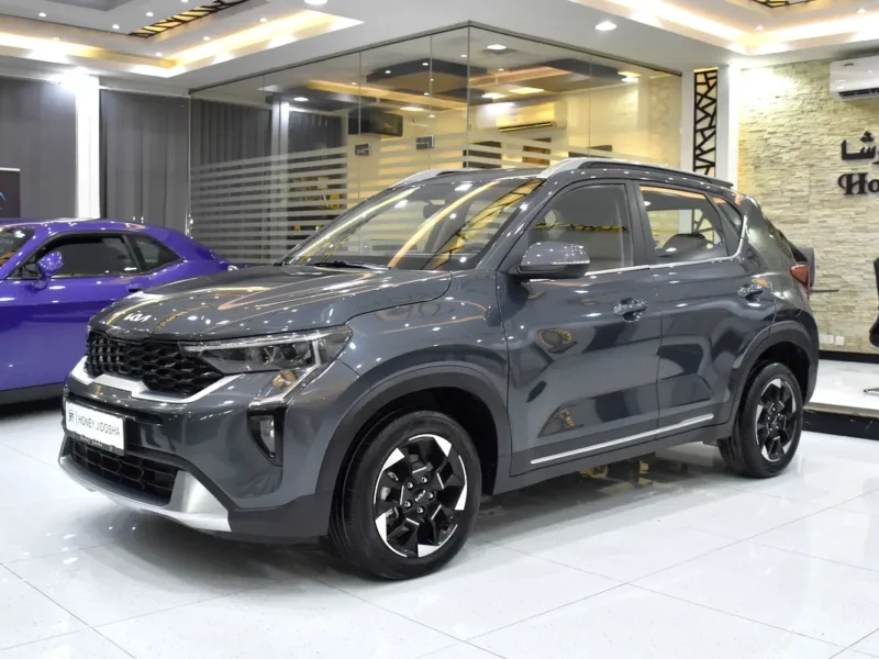 2025 Kia Sonet 1.5 Litres 4 Cylinders Petrol Engine Grey Tan Crossover GCC Specs