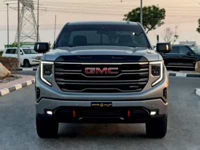 2025 GMC Sierra 1500 AT4 8 Cylinders Petrol Engine Grey Black Pickup Truck GCC Specs