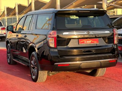 2023 Chevrolet Suburban LT 5.3-liter V8 EcoTec3 Petrol Engine Black Beige SUV GCC Specs