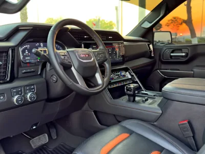2025 GMC Sierra 1500 AT4 8 Cylinders Petrol Engine Grey Black Pickup Truck GCC Specs