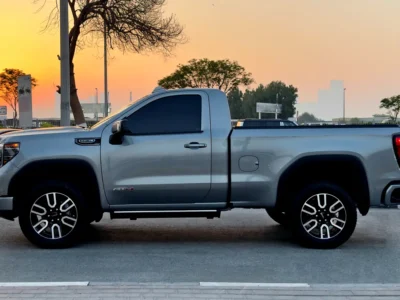 2025 GMC Sierra 1500 AT4 8 Cylinders Petrol Engine Grey Black Pickup Truck GCC Specs