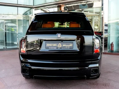 2026 Rolls-Royce Cullinan Black Badge Twin-Turbo V12 Petrol Engine Black Orange SUV