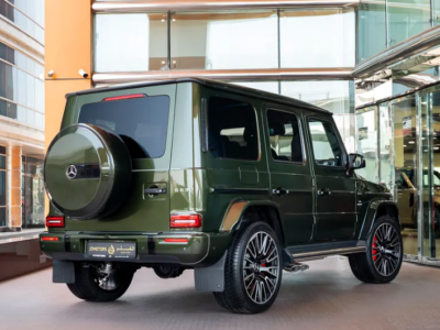 2025 Mercedes-Benz G-Class G 63 AMG 4.0 Litres V8 Biturbo Petrol Engine Green Brown SUV