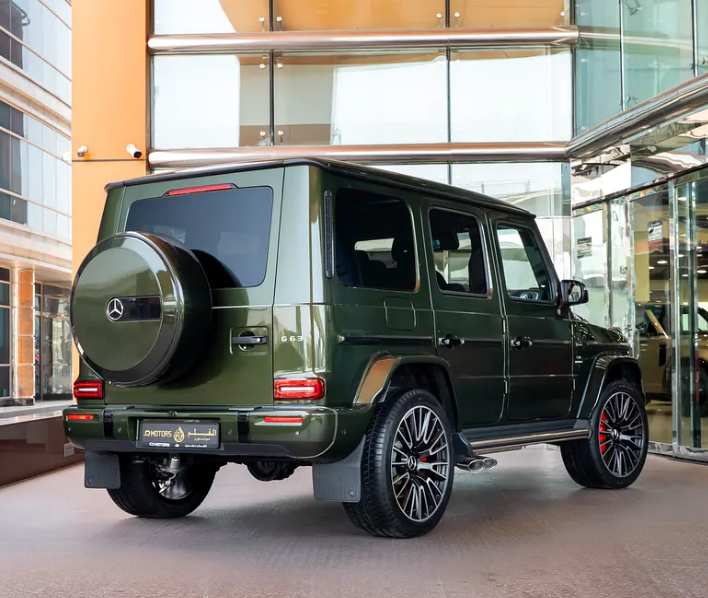 2025 Mercedes-Benz G-Class G 63 AMG 4.0 Litres V8 Biturbo Petrol Engine Green Brown SUV