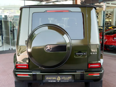 2025 Mercedes-Benz G-Class G 63 AMG 4.0 Litres V8 Biturbo Petrol Engine Green Brown SUV