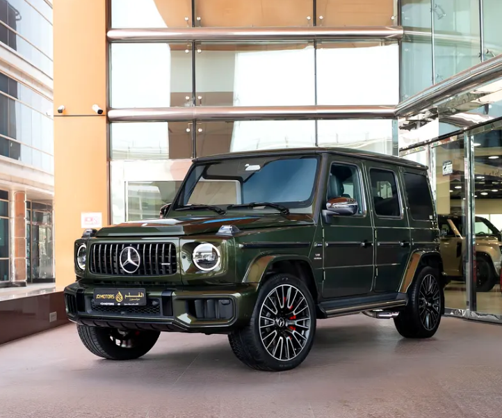 2025 Mercedes-Benz G-Class G 63 AMG 4.0 Litres V8 Biturbo Petrol Engine Green Brown SUV