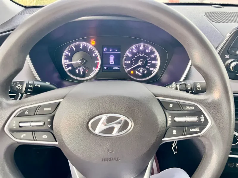 2020 Hyundai Santa Fe 4 Cylinders Petrol Engine Grey Brown Well Maintained SUV US Specs