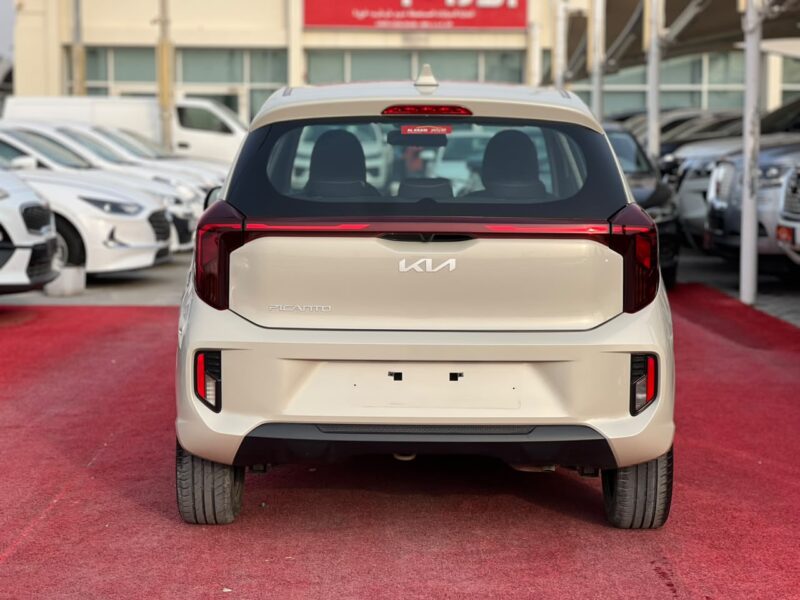 2024 Kia Picanto 1.2 Litres 4 Cylinders Petrol Engine Beige Grey Hatchback GCC Specs
