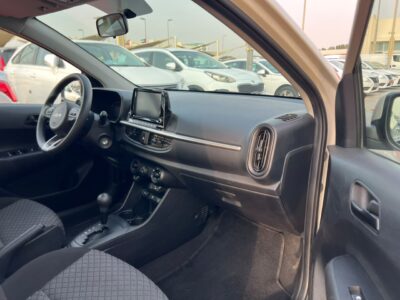 2024 Kia Picanto 1.2 Litres 4 Cylinders Petrol Engine Beige Grey Hatchback GCC Specs