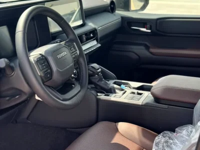 2027 Toyota Prado Adventure 4 Cylinders Petrol Engine Black Brown SUV GCC Specs