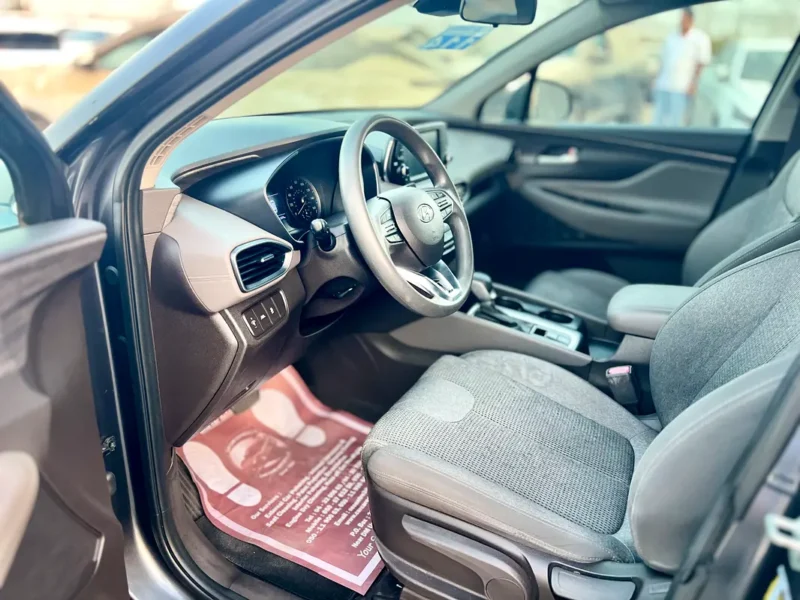 2020 Hyundai Santa Fe 4 Cylinders Petrol Engine Grey Brown Well Maintained SUV US Specs