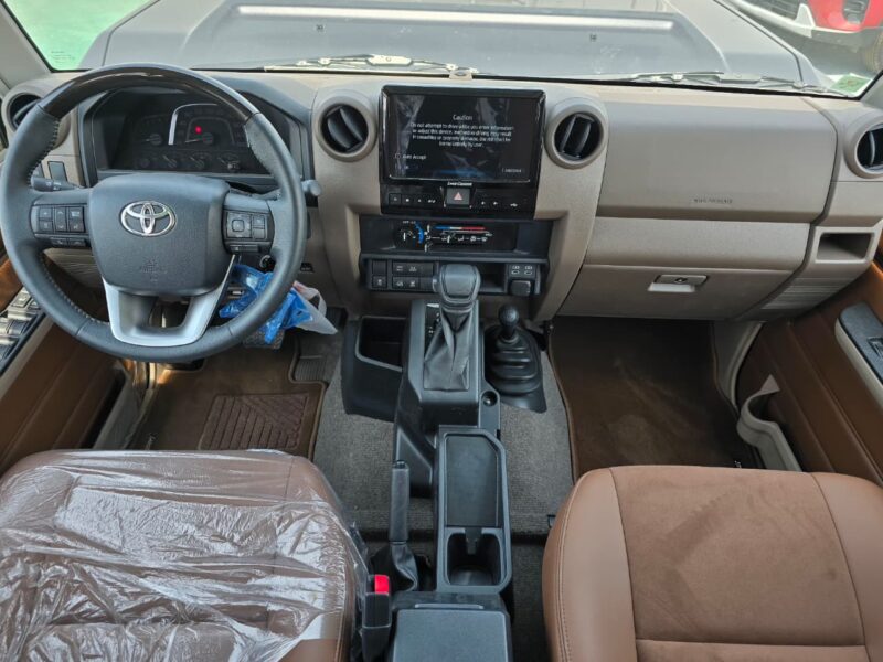 2026 TOYOTA LAND CRUISER 76 HARDTOP LX 4.0L V6 Petrol Engine Grey Brown SUV GCC