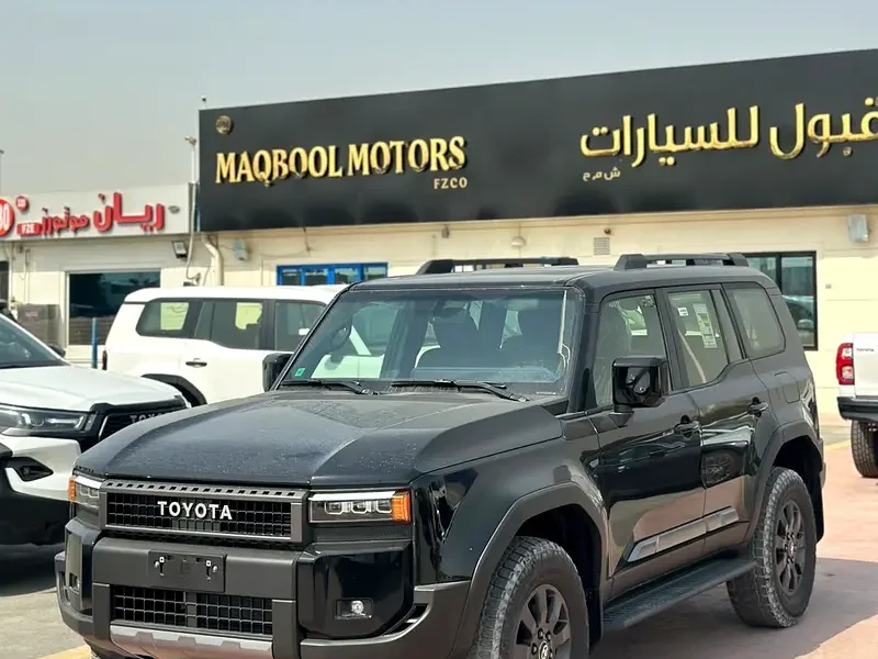 2027 Toyota Prado Adventure 4 Cylinders Petrol Engine Black Brown SUV GCC Specs