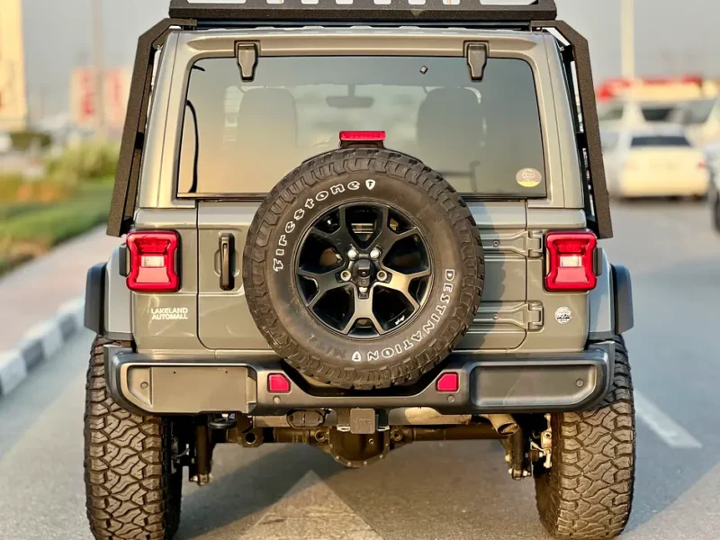 2021 Jeep Wrangler 6 Cylinders Petrol Engine Grey Black SUV Excellent Condition US Specs