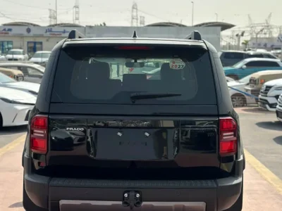 2027 Toyota Prado Adventure 4 Cylinders Petrol Engine Black Brown SUV GCC Specs