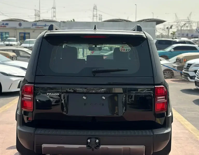 2027 Toyota Prado Adventure 4 Cylinders Petrol Engine Black Brown SUV GCC Specs